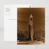 Clock Tower Corning ny Briefkaart (Voorkant / Achterkant)