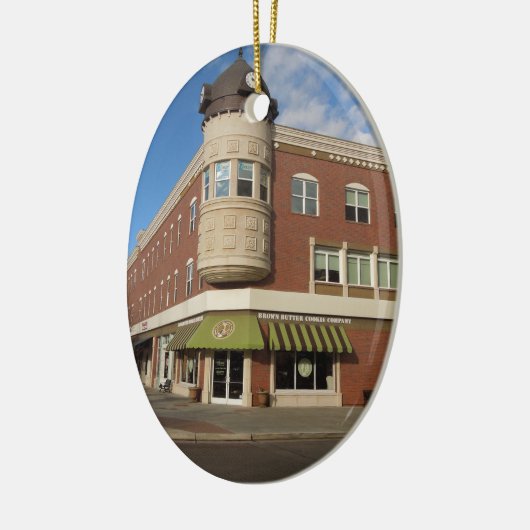 Clock Tower, Downtown Paso Robles, Californië Keramisch Ornament (Links)