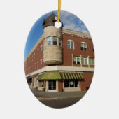 Clock Tower, Downtown Paso Robles, Californië Keramisch Ornament (Voorkant)