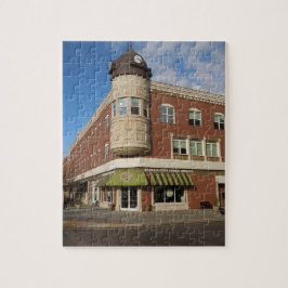 Clock Tower, Downtown Paso Robles, Californië Legpuzzel