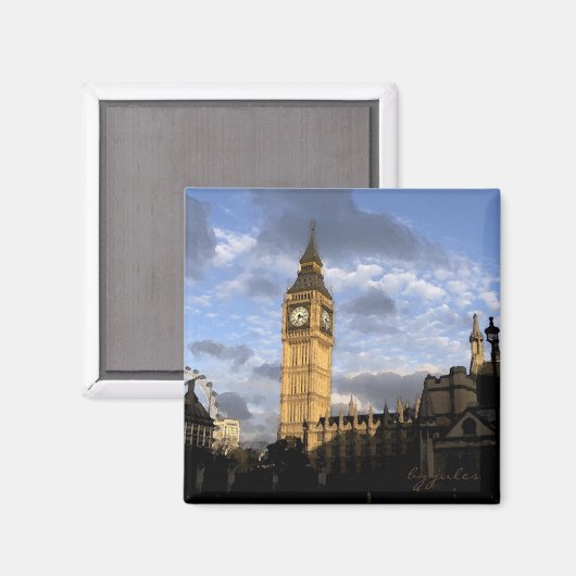 Clock Tower Magneet (Voorkant / Achterkant)