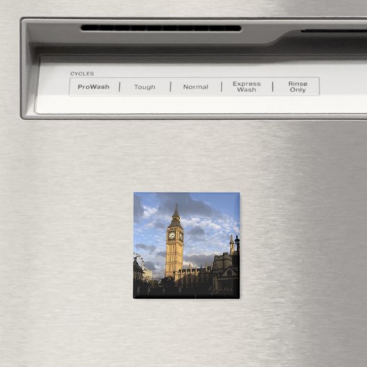 Clock Tower Magneet (Insitu (Vaatwasser))