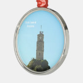 Clock Tower of Arachova Greece Metalen Ornament (Links)