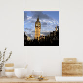 Clock Tower Poster (Keuken)