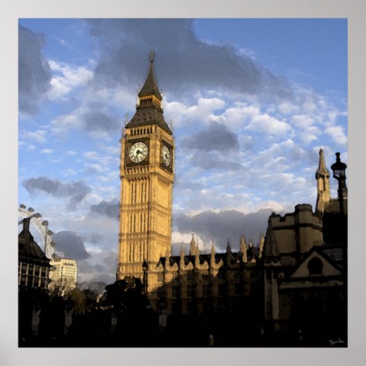 Clock Tower Poster (Voorkant)