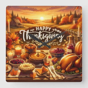 Clock Vierkante Klok