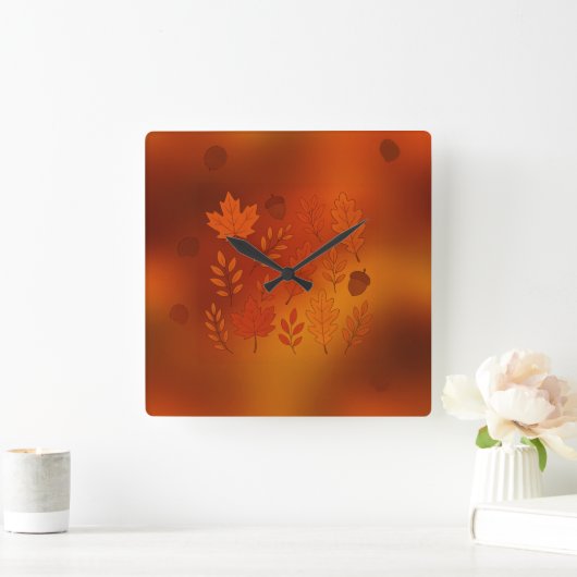 Clock  vierkante klok (Huis)