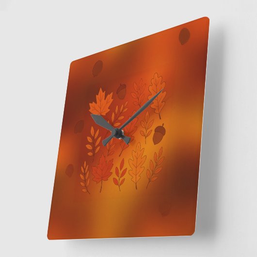 Clock vierkante klok (Hoek)