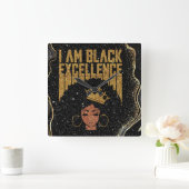 Clock Vierkante Klok (Huis)