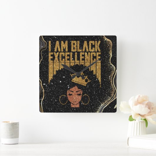 Clock Vierkante Klok (Huis)