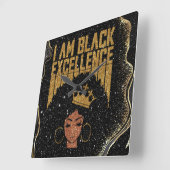 Clock Vierkante Klok (Hoek)