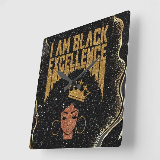 Clock Vierkante Klok (Hoek)