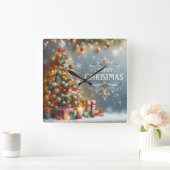 Clock Vierkante Klok (Huis)