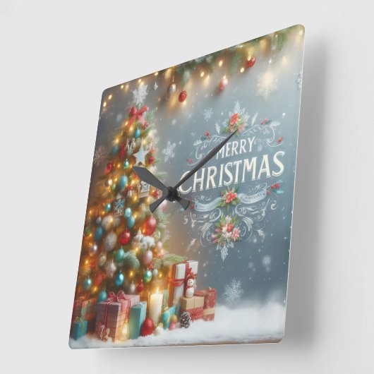 Clock Vierkante Klok (Hoek)