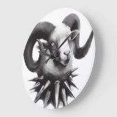 Clock Wallclock gothic Goat Art beroemd gemaakt do Grote Klok (Hoek)