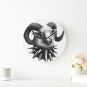 Clock Wallclock gothic Goat Art beroemd gemaakt do Grote Klok (Huis)