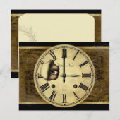 Clock Watting Briefkaart (Voorkant / Achterkant)