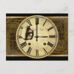 Clock Watting Briefkaart