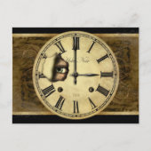 Clock Watting Briefkaart (Voorkant)