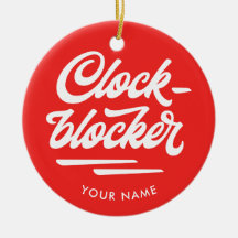 Clockblocker Holiday Ornament