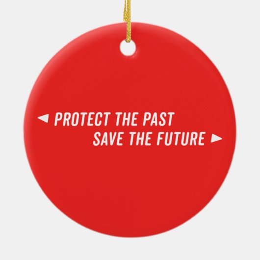 Clockblocker Holiday Ornament (Achterkant)