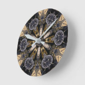 Clockface Kaleidoscoop Ronde Klok (Hoek)
