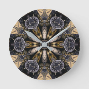 Clockface Kaleidoscoop Ronde Klok