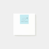 Clockflower Uitgeverfde post-it notities Post-it® Notes (Voorkant)