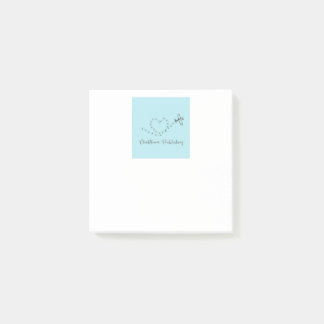 Clockflower Uitgeverfde post-it notities Post-it® Notes