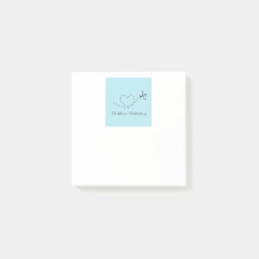 Clockflower Uitgeverfde post-it notities Post-it® Notes (Voorkant)