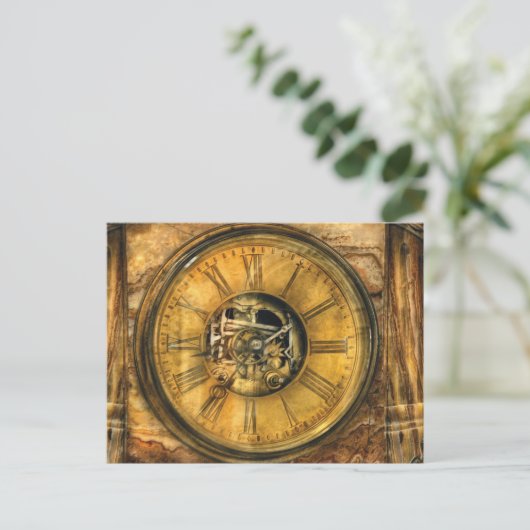 Clockmaker - Clock Works Briefkaart (Staand voorkant)