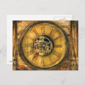 Clockmaker - Clock Works Briefkaart (Voorkant / Achterkant)