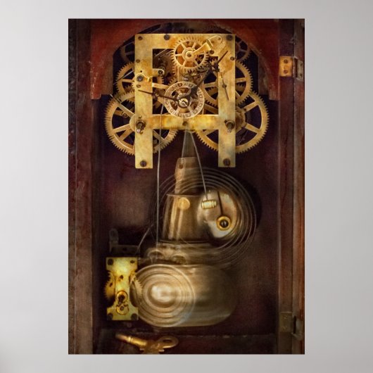 Clockmaker - Het mechanisme Poster (Voorkant)