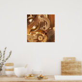 Clockmaker - niet-aangepast Zwitsers Poster (Keuken)