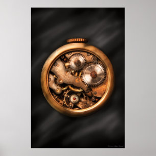 Clockmaker - tandwielen poster