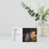 Clockmaker - The watchman 1939 Visitekaartje (Staand voorkant)