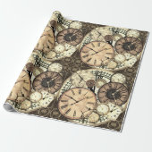 Clocks Cadeaupapier (Uitgerold)