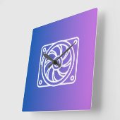 Clocks Cooler Vierkante Klok (Hoek)