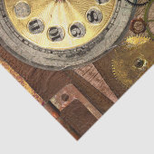 Clocks oude Steampunk Art Tissuepapier (Detail)