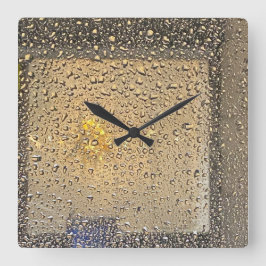 Clocks > Wall Art & Décor > Clocks > Wall Art & Dé Vierkante Klok