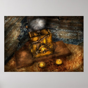 Clocksmith - een apparaat dat belt poster