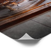 Clocksmith - in de Klokreparatieschop Poster (Hoek)