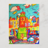 Clocktower Fun Briefkaart (Voorkant)