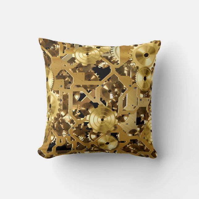 Clockwork 1 Pillow Kussen (Voorkant)
