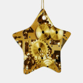 Clockwork 1 ster keramisch ornament (Rechts)