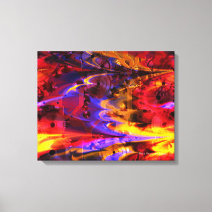 Clockwork 2 gewikkeld canvas