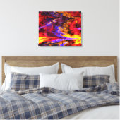 Clockwork 2 gewikkeld canvas afdruk (Insitu (Slaapkamer))