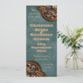 Clockwork and Leather, 4x9.25 save the date (Staand voorkant)