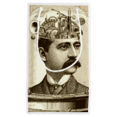 Clockwork Brain STEAMPUNK  Klein Cadeauzakje (Voorkant)