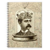 Clockwork Brain STEAMPUNK Notitieboek (Voorkant)